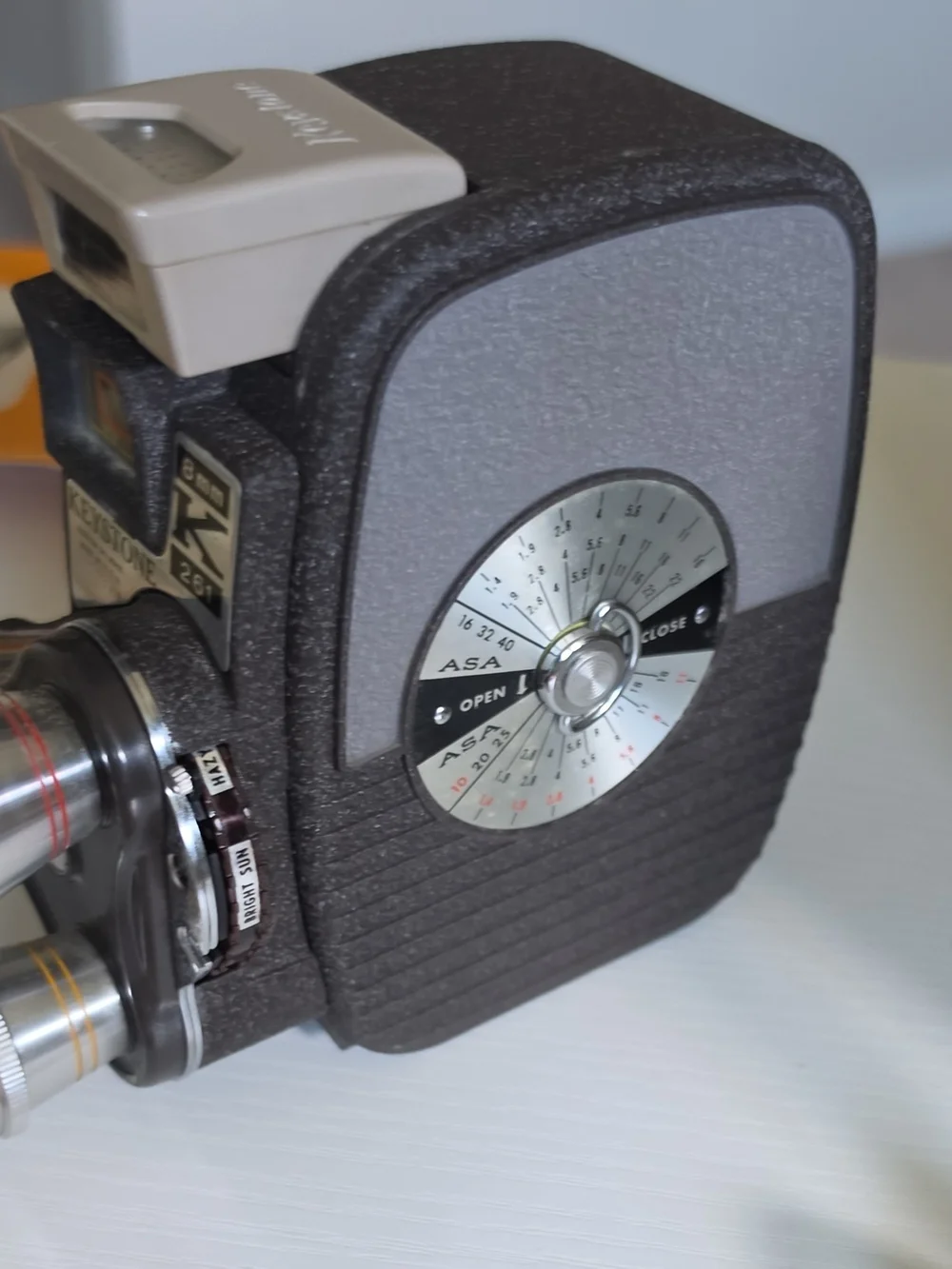 Keystone K-261 Non-Reflex Standard 8mm Movie Camera Not Tested